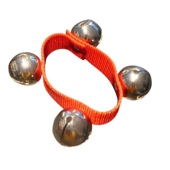 Peripole® Sleigh Bells with Hook-and-loop Strap-New - Picture 3 of 4